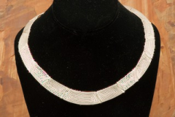 Man in the Maze Sterling Silver Navajo Necklace